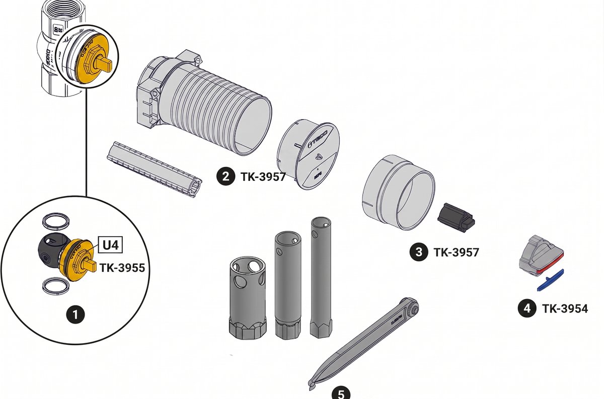 ULTRA KIT TECO CONTROL DN15 (TK-3955)
