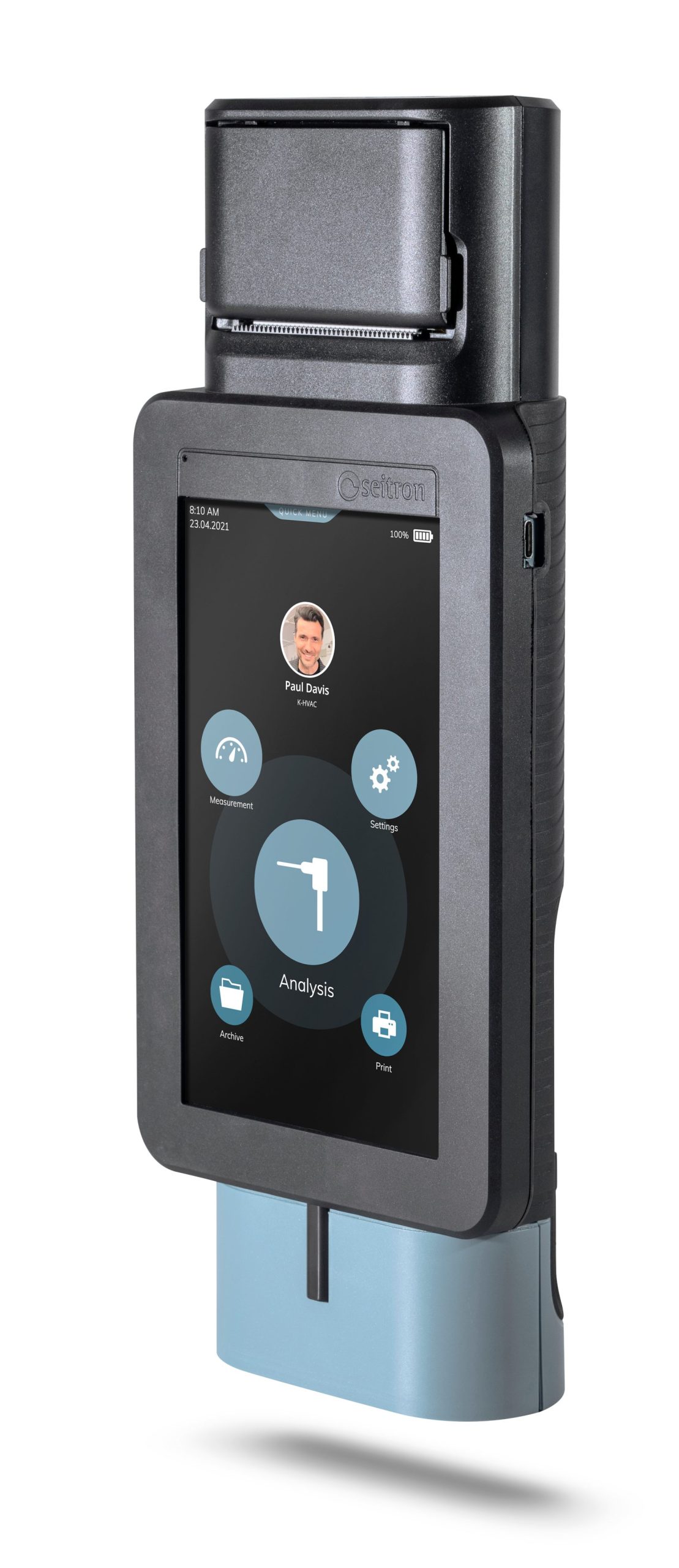 KIT Analizador NOVO 3 PRINTER con sondas O2,CO/H2,NO(NOx) - Imagen 2