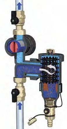 Filtro desfangador Magnetico XF 577 H1"